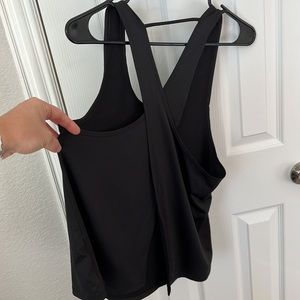 Womens open-bank tank